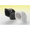 HAVALANDIRMA, 90° HORTUM ADP. PLASTİK.BEYAZ Ø76MM