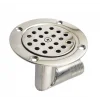 Krom Yer Süzgeçi Dirsekli 25 mm Çıkışlı