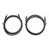 MALE TO FEMALE 3 POLE CABLE 2M (BAG OF 2) (M8
