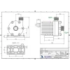 Manyetik Klima Pompası, 12V, IP65. Maks.32000Btu