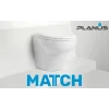 Match Cut 24V Beyaz Kısa Taş Thr. Kitli Tuvalet