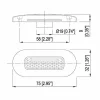 Merdiven Lambası Led 12V - Mavi Işık