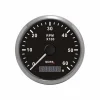 MORS Devir Göstergesi ve Motor Saati 6000RPM - Siyah