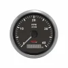 MORS Devir Göstergesi ve Motor Zaman Saati 4000RPM - Siyah