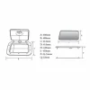 Nuova Rade Nouva Rade Plastik Hatch / 480 mm x 480 mm