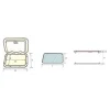 Nuova Rade plastik hatch 45X27CM
