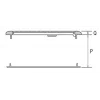 Nuova Rade plastik hatch 45X27CM