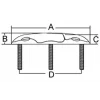 Paslanmaz Çelik Koç Boynuzu 253mm