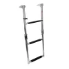 Platformlu Merdiven, 2+2 Basamak, İnox 316, Ø 22mm, 276X740mm