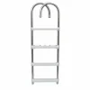 Portatif Katlanabilir Alüminyum Tekne Merdiveni 3 Basamak 84cm