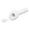 Rod Holder, W/ Cap, Plastik, Ø 40mm, H.230mm, Beyaz