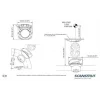 ROKK MINI RLS-402 RAYA MONTAJ BRAKETİ