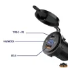 T-Power Usb / Type C Şarj Soketi