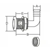 Tank havalandırma 90 DERECE 33MM