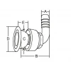 Tank havalandırma 90 DERECE 35MM