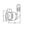 Tank havalandırma 90 DERECE / S 35MM