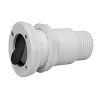 Lalizas Thru-Hull Ø55mm Geri Dönüş Valfi Hortum Ø45mm Beyaz