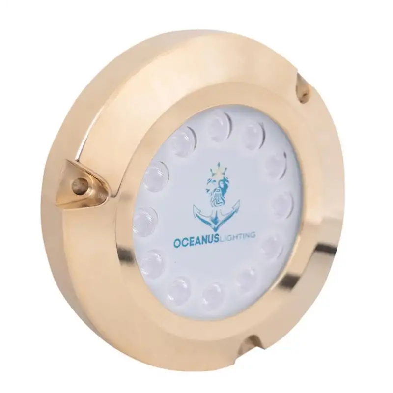 Oceanus OCL-1245 Bronz Su Altı Aydınlatma Lambası (Mavi Işık)