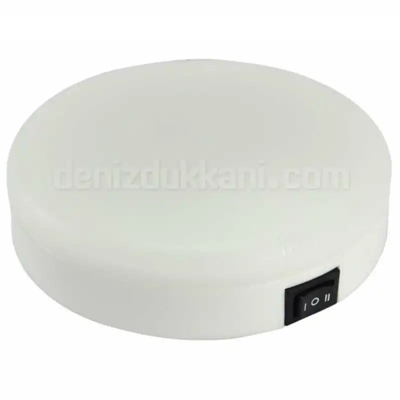 12 Ledli Tavan Lambası Kırmızı-Beyaz Işık