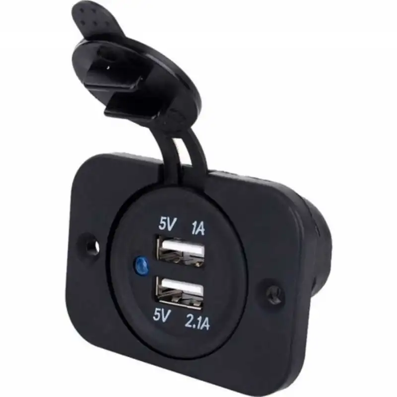 2’li USB Soketi 12-24 Volt
