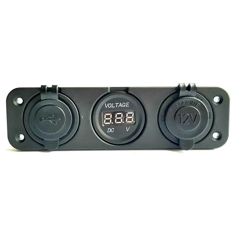Marin Çakmaklık+Usb Soketi + Voltmetre
