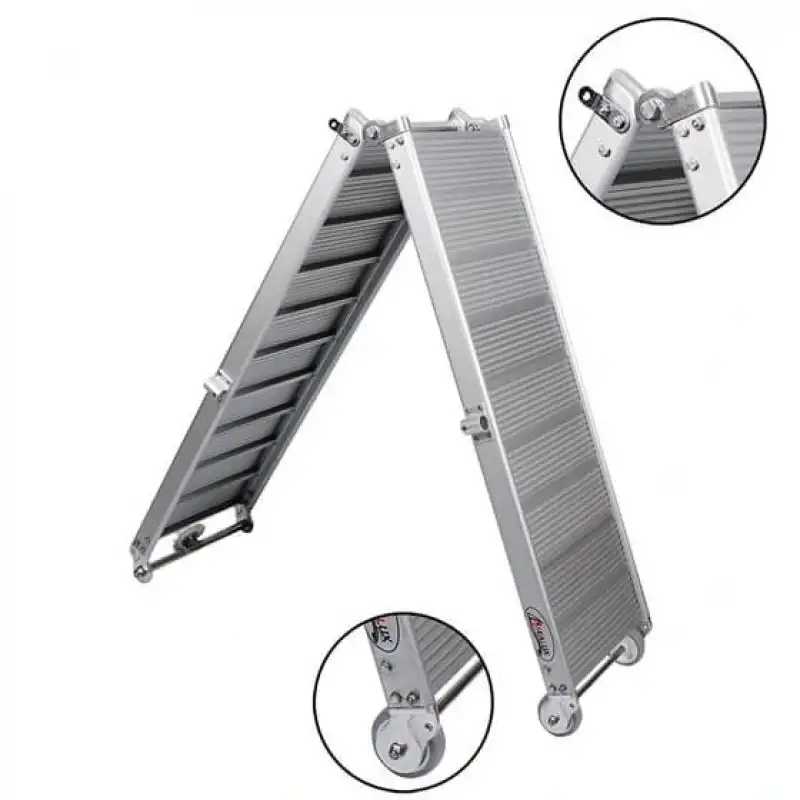 Alüminyum Katlanır Basamaklı Pasarella 30x210cm Sealux