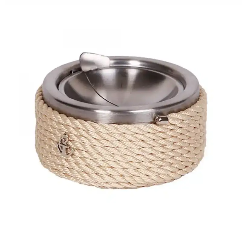 CaptainRA Krom Kapaklı Küllük Bej