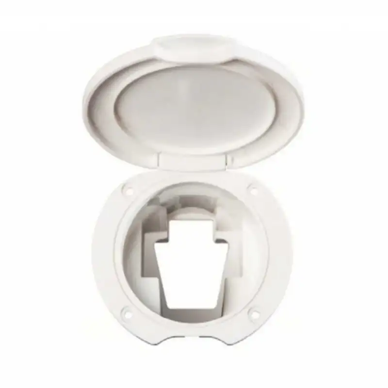 Kapaklı Duş Yuvası, Açılı, Plastik Ø70mm