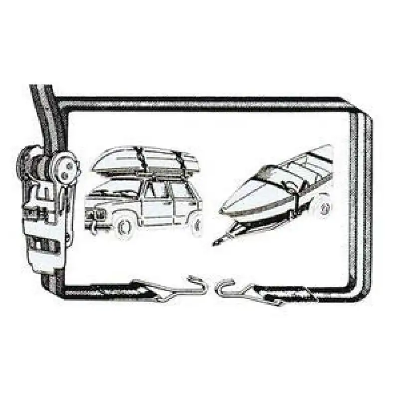 Kayışlı Gergi, Paslanmaz Çelik, 7.5Mt