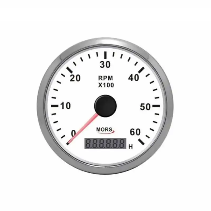 Mors Devir Göstergesi ve Motor Saati 6000rpm Renk:Beyaz