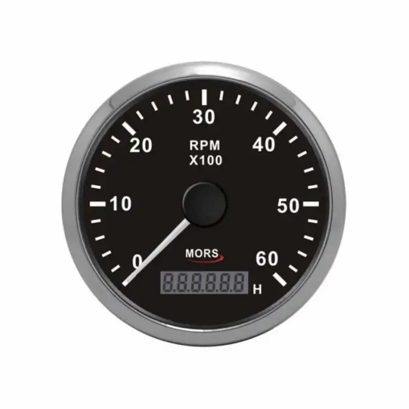 Mors Devir Göstergesi ve Motor Saati 6000rpm Renk:Siyah