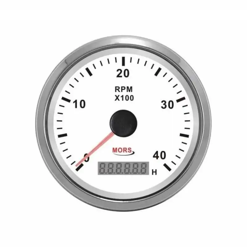 Mors Devir Göstergesi ve Motor Zaman Saati 4000rpm Renk:Siyah
