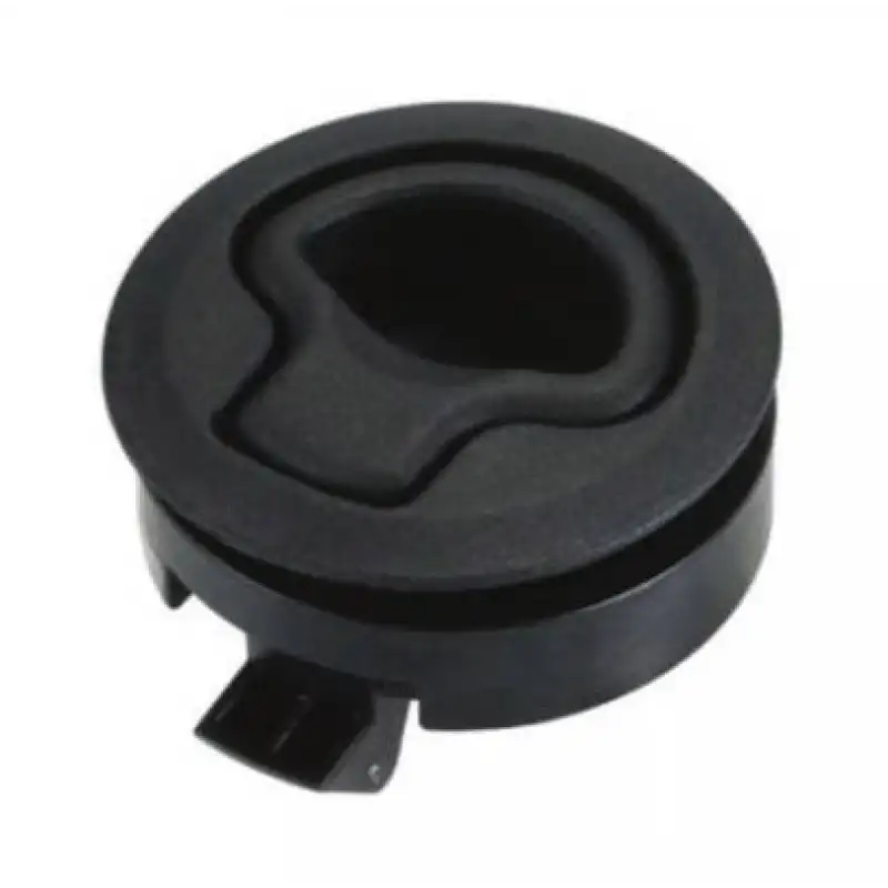 Plastik Gömme Kulp, Yayli Renk:Siyah