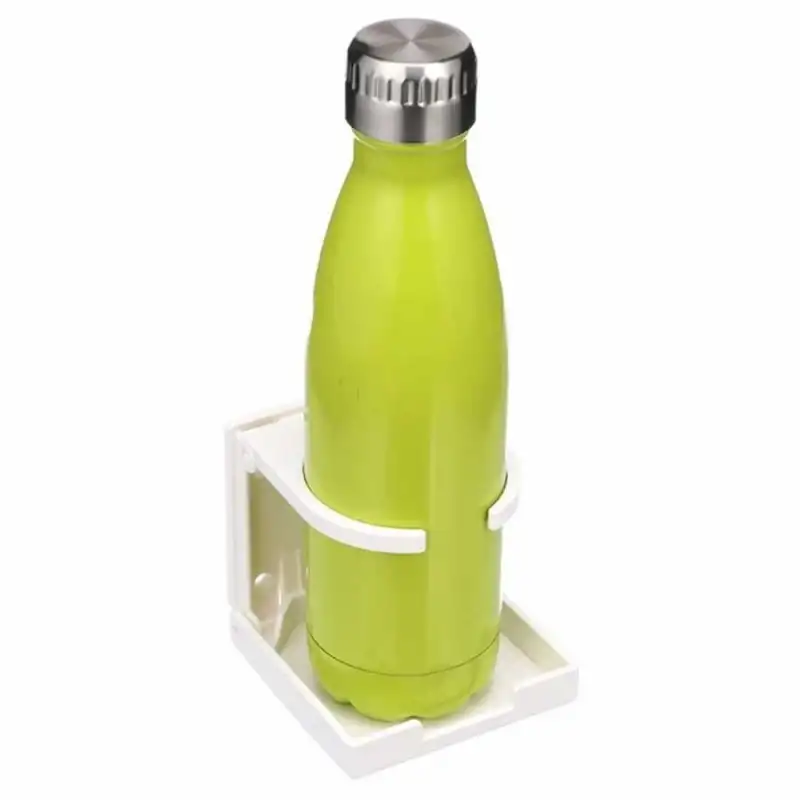 Plastik Katlanır Bardaklık, Ayarlanabilir - Beyaz