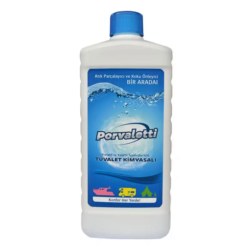 Porvaletti Karavan ve Tekne Portatif Tuvalet Kimyasalı 1 L