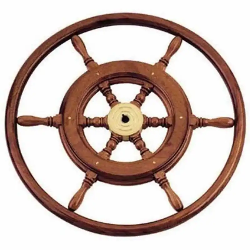 Savoretti T3B Ahsap Çemberli Dümen Simidi Çap:60cm