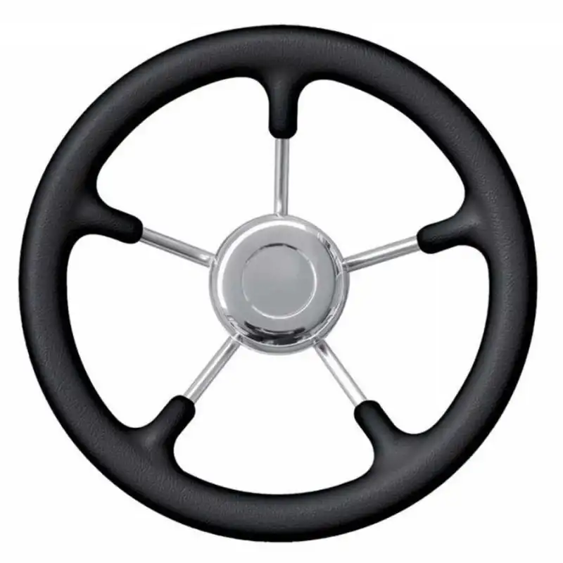 Savoretti T9 Poliüretan 28cm Dümen Simidi Renk:Gri