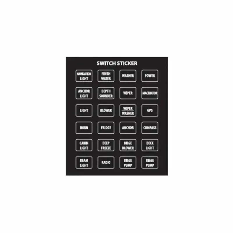 Switch Panelleri İçin Çıkartma Setleri