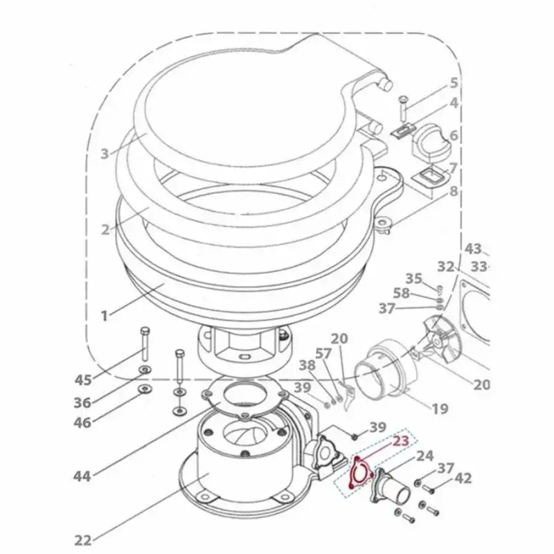 TMC Elektrikli Tuvalet Çıkış Valfi