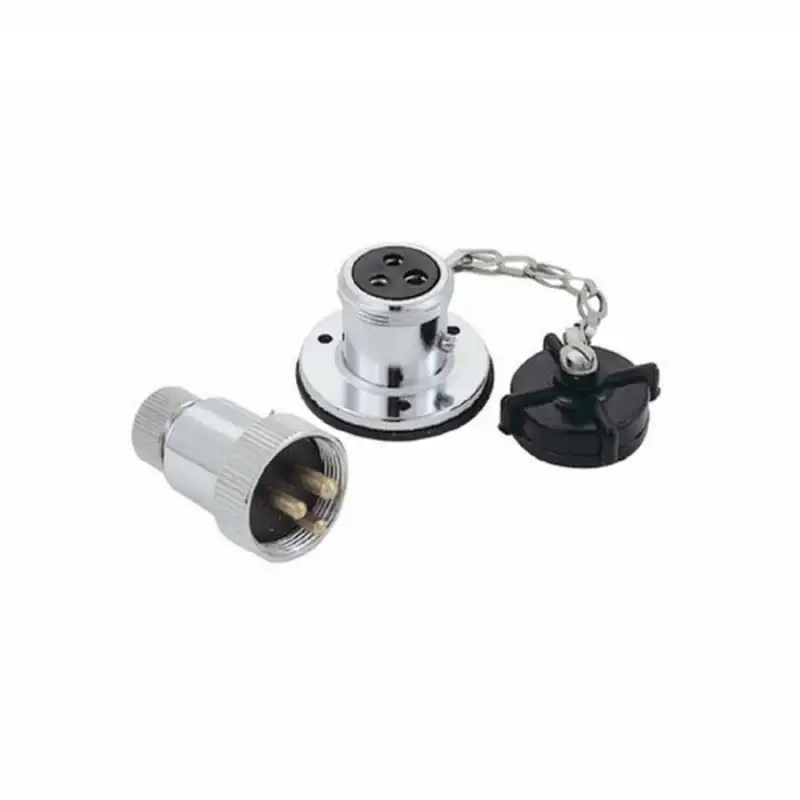 TMC Fiş  Priz Su Geçirmez Kromaj