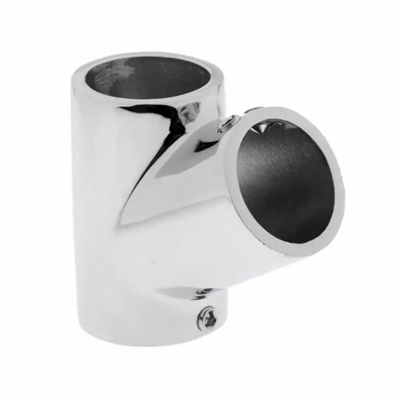 Vardavela Ara Parçası Krom Bağlantı T 60 Derece Çap 25mm