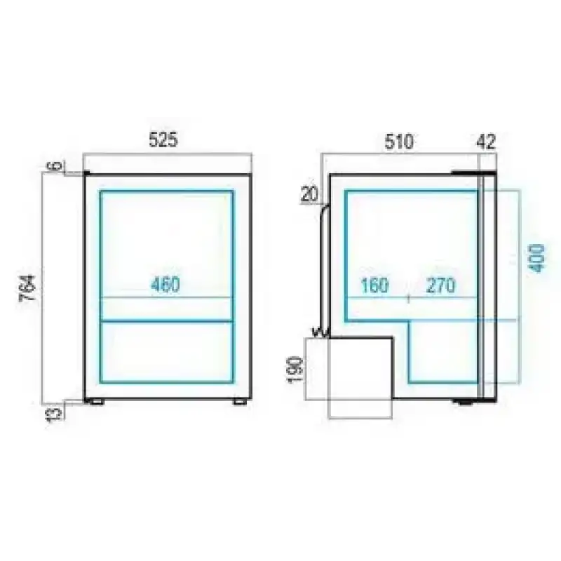 Vitrifrigo Buzdolabı Model C115i