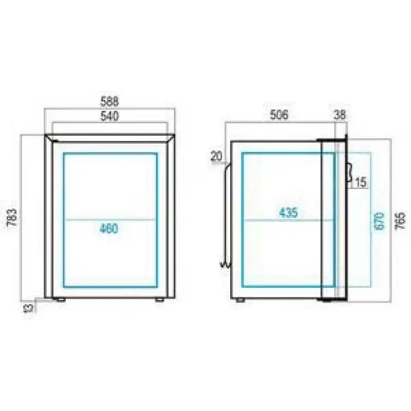 Vitrifrigo Buzdolabı Model C130LX OCX2