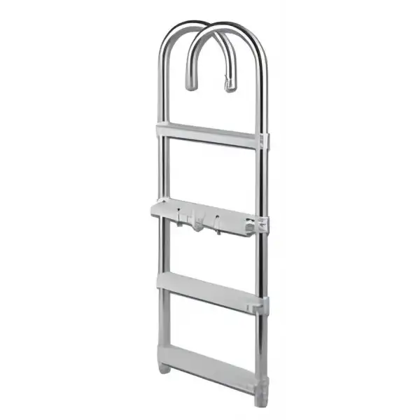 4 Basamaklı Katlanır Alüminyum Merdiven 105cm