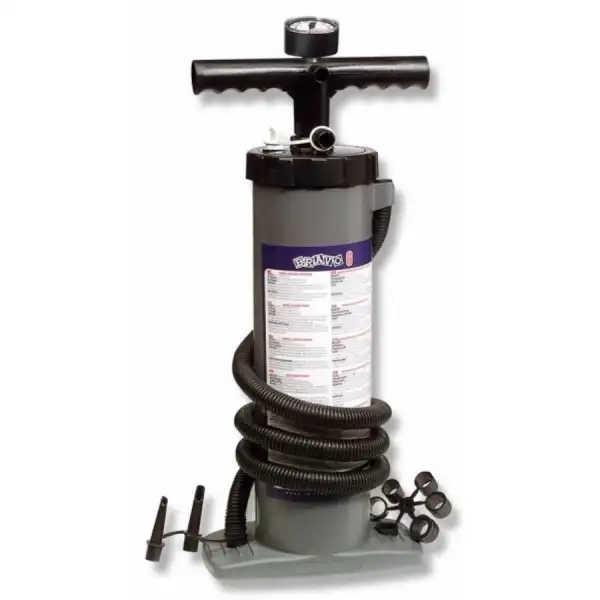 Bravo 6M Şişme Bot Pompası 2x2500cc - Manometreli