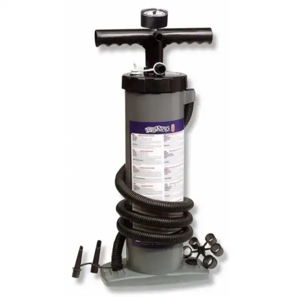 Bravo 6M Şişme Bot Pompası 2x2500cc  Manometreli