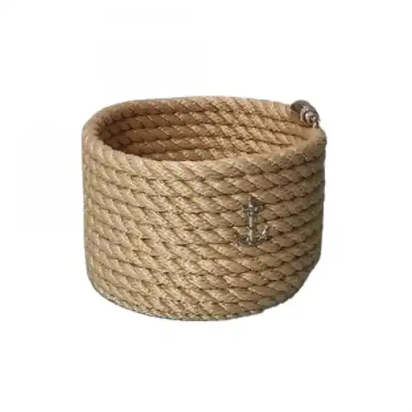 CaptainRA Mini Havlu Sepeti (Yuvarlak) Bej