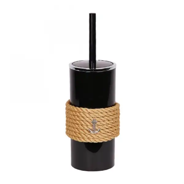 CaptainRA Siyah WC Fırçası Krem