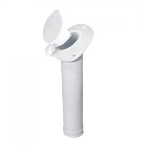 Gömme Olta Ayağı, Kapaklı, Plastik Beyaz