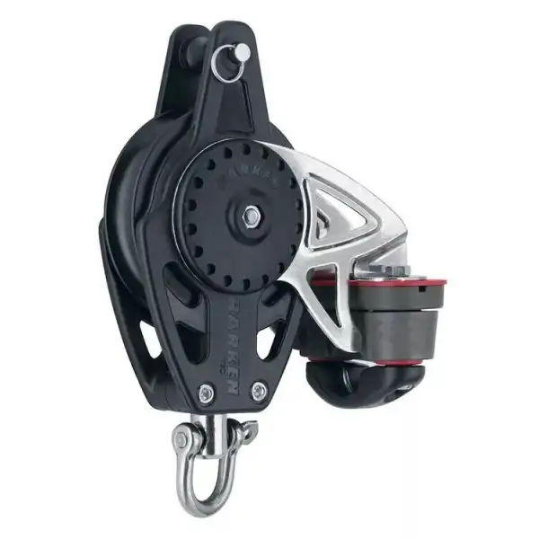Harken 75mm Carbo Cem Kilitli Kuyruklu Tekli Makara - 12mm